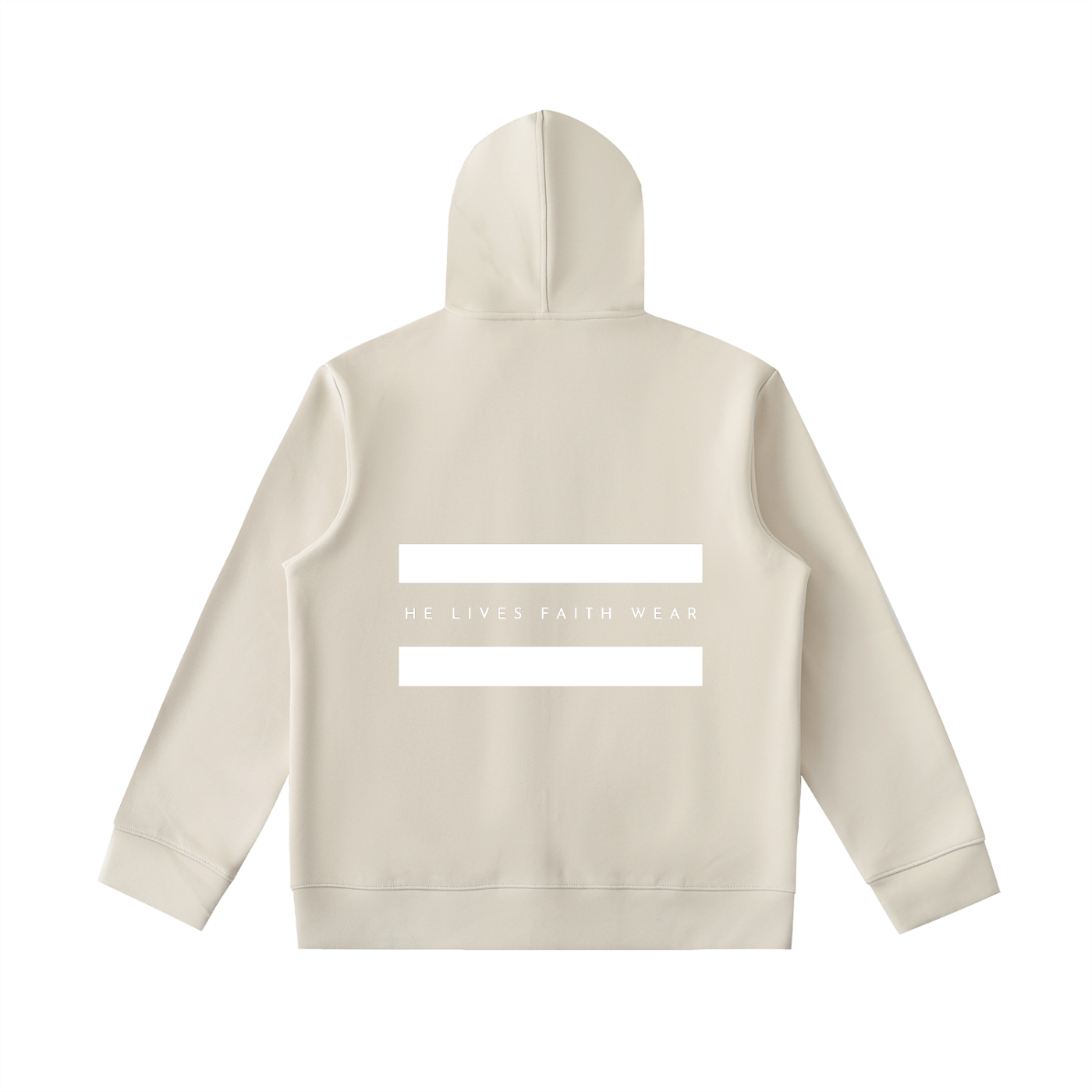 Essential Heavyweight High Neck  Zip-Up Hoodie