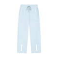 Solid Color Straight-Leg Sweatpants